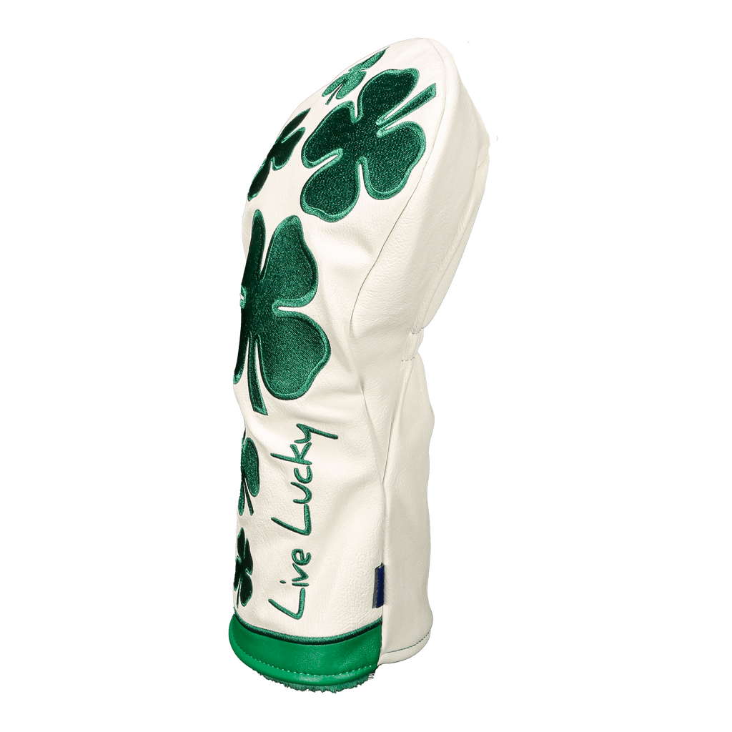 Black Clover Green/White Driver Cover